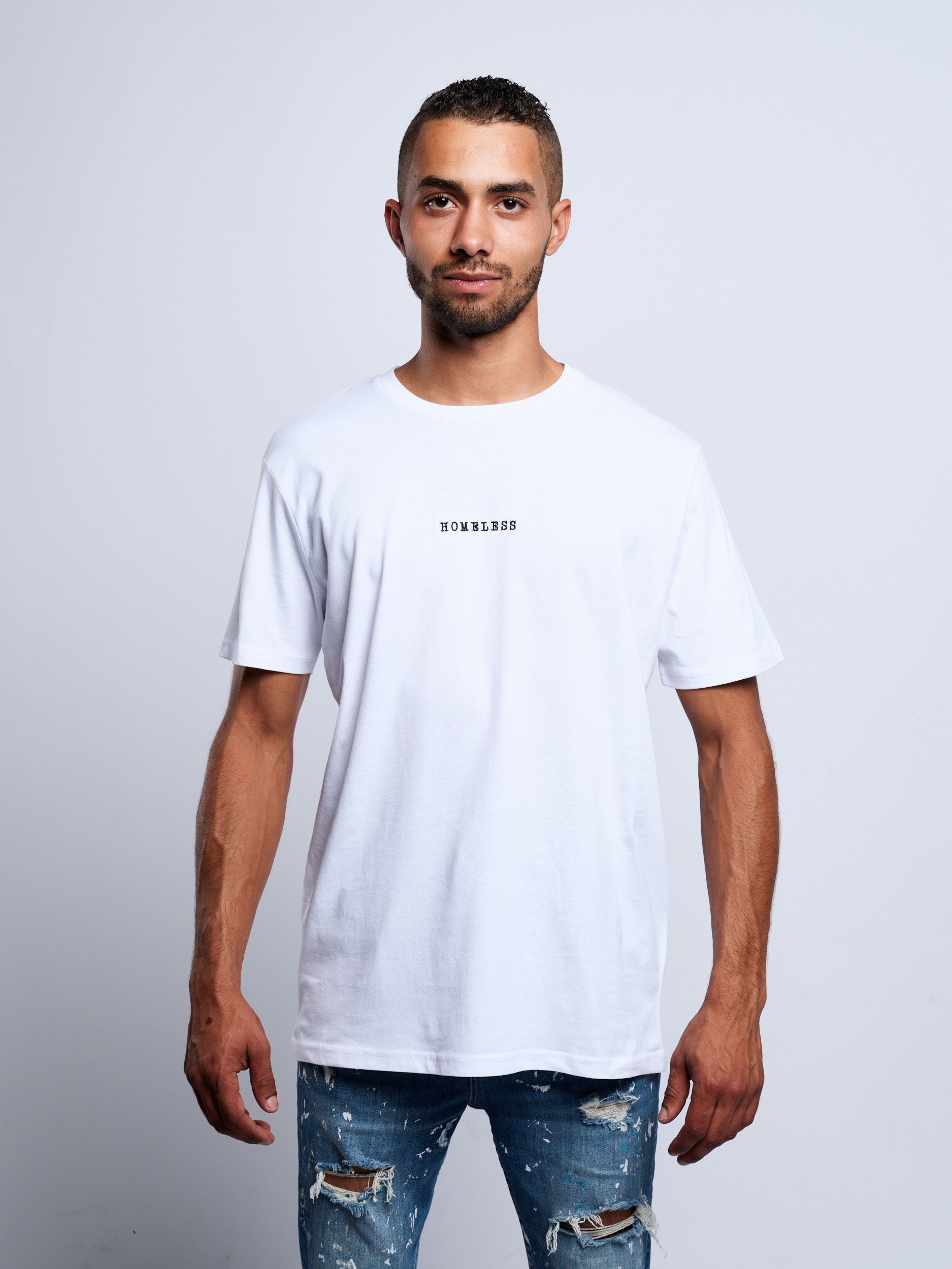 WHITE HOMELESS T-SHIRT - HOMELESS Official Site | Be Exclusive with ...